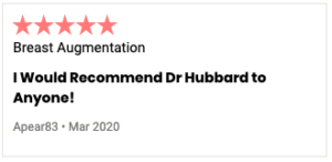 Patient Review preview from RealSelf.com for Dallas Plastic Surgeon Dr. Brad Hubbard